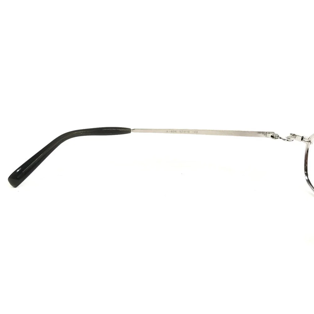 ANCCI Eyeglasses Frames A-606 18K GP Silver Cat Eye Wire Rim 52-16-140